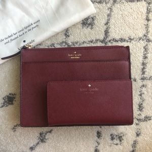 Kate Spade Cameron Street Clarise in maroon